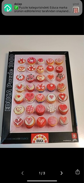 Educa cupcake puzzle 1000p
