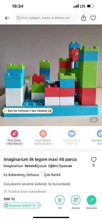  Beden Imaginerium ilk legom