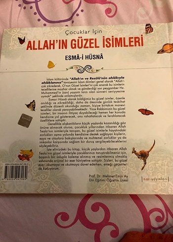 Çocuklar İçin Allah'ın Güzel İsimleri Kitabı