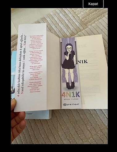 4N 1K / 1 ve 2. Kitap poster ve ayraç
