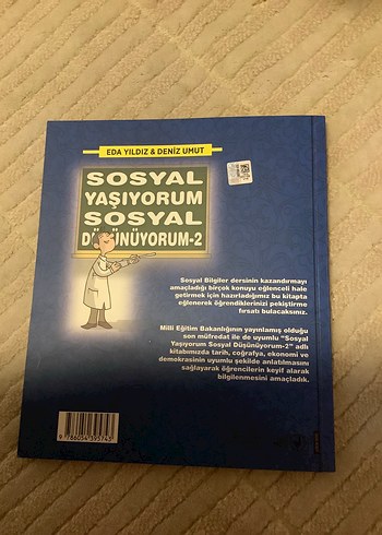 Sosyal Yaşıyorum Sosyal Düşünüyorum-2 Çocuk Kitabı