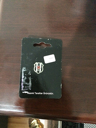 universal Beden siyah Renk Beşiktaş orjinal broş. Lisanslıdır