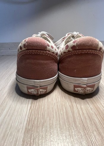 Pembe Bağcıklı Vans Kadın Sneakers - Görsel 3