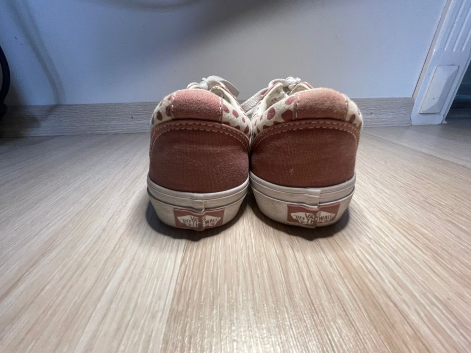 Pembe Bağcıklı Vans Kadın Sneakers - Görsel 3