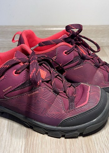 Mor Kadın Spor Ayakkabı Velcro Detaylı - Görsel 2