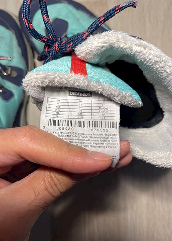 Quechua Kız Çocuk Turkuaz Bot - Görsel 4