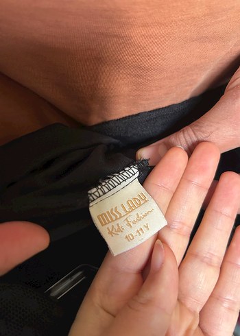 Kız Çocuk Siyah Dantelli Gotik Elbise - Görsel 5