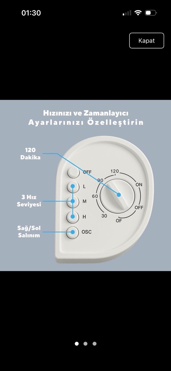KUMTEL kule tipi vantilatör - Görsel 4
