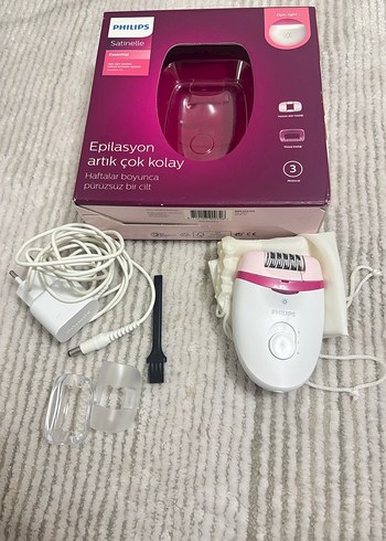 Philips Satinelle Pembe Epilatör - Görsel 2