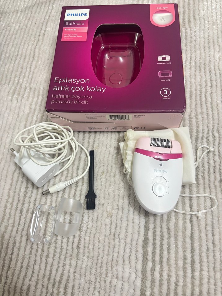 Philips Satinelle Pembe Epilatör - Görsel 2