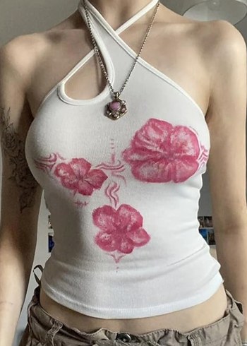 Vintage grunge crop
