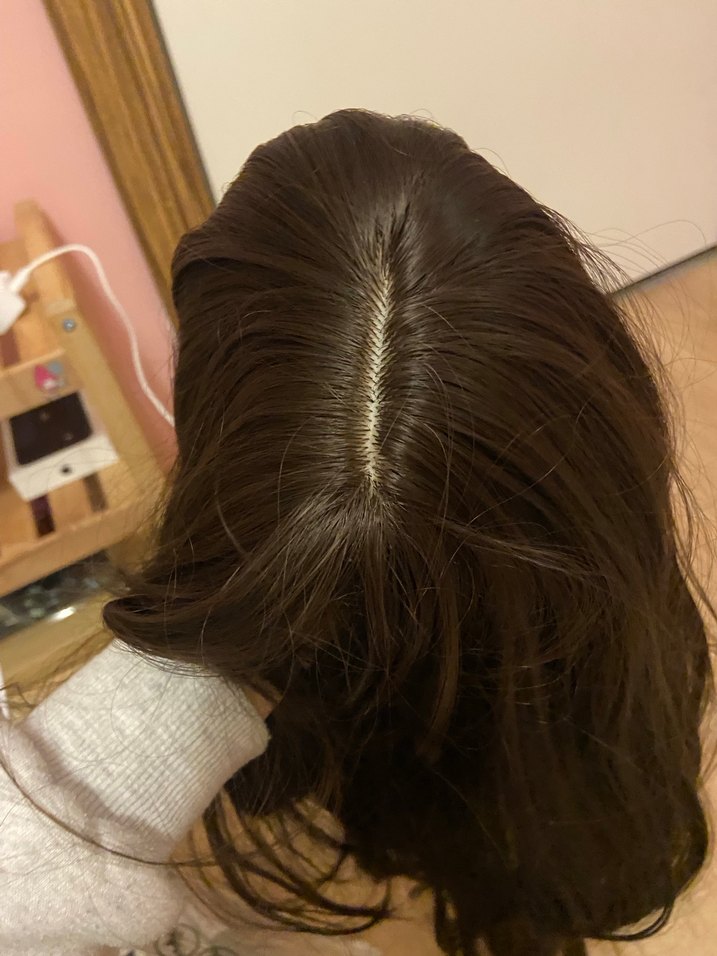 Kore tarzı perçemli peruk - Görsel 3