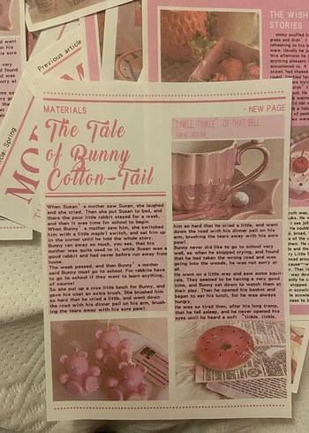 Coquette pembe mini posterler - Görsel 2