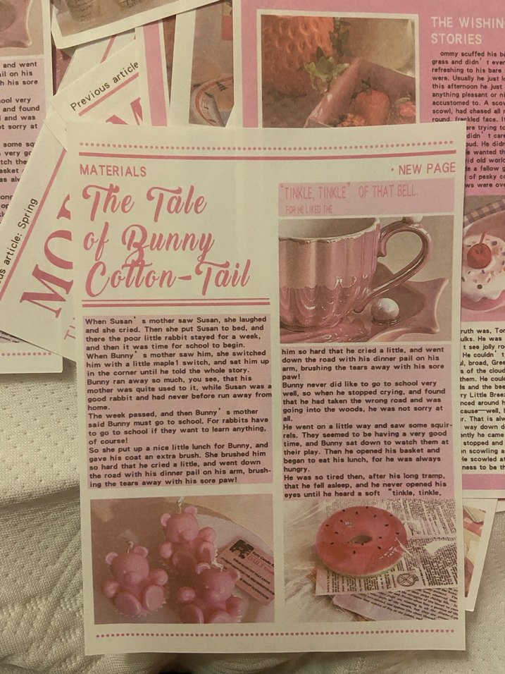 Coquette pembe mini posterler - Görsel 2