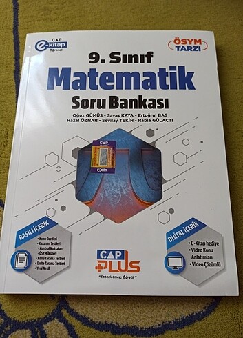  ÇAP PLUS 9. SINIF MATEMATİK SIFIR KAYNAK