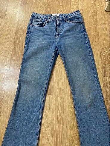 36 Beden mavi Renk Zara pantolon