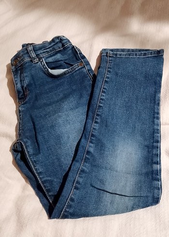 Erkek Çocuk Mavi Kot Pantolon - Görsel 3