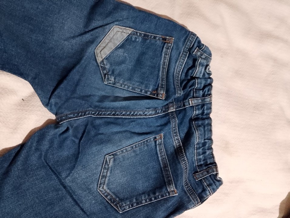 Erkek Çocuk Mavi Kot Pantolon - Görsel 4