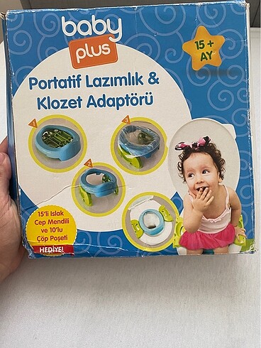 Portatif lazımlık ve klozet adaptörü