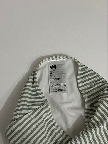 xs Beden beyaz Renk H&M Bikini Altı
