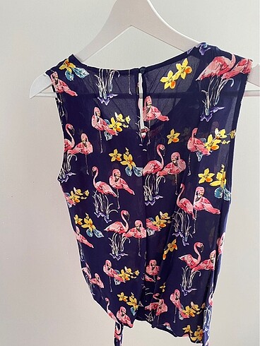 Yazlık Kolsuz Bluz - Görsel 3