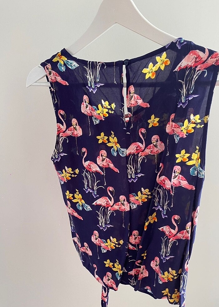 Yazlık Kolsuz Bluz - Görsel 3