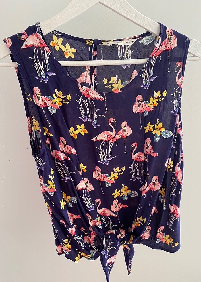 Yazlık Kolsuz Bluz - Görsel 2