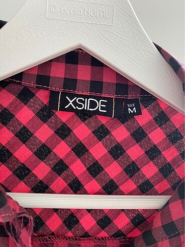 LCW Kareli Gömlek Kirmizi Siyah - Görsel 4