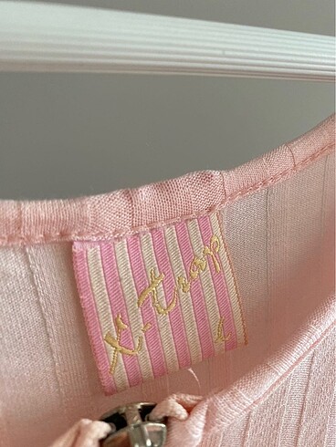 Pudra Bluz Kısa Kollu - Görsel 4