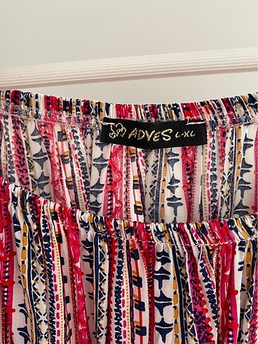 Pembe Yazlik Omzu Açık Bluz - Görsel 5