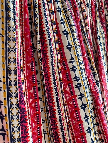 Pembe Yazlik Omzu Açık Bluz - Görsel 6