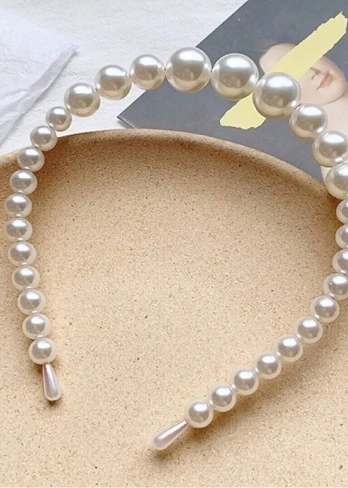 Beyaz İncili Taç - Görsel 5