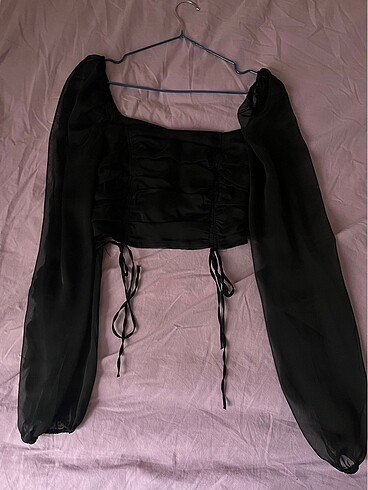 Crop Şık Bluz