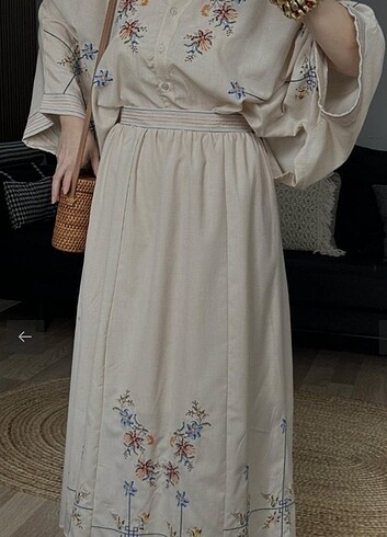 SATILDI İkili Takım Etek Ceket - Görsel 7