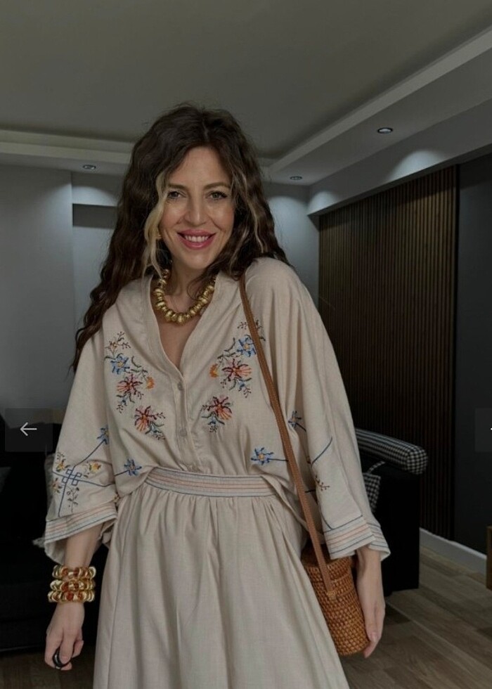 SATILDI İkili Takım Etek Ceket - Görsel 2