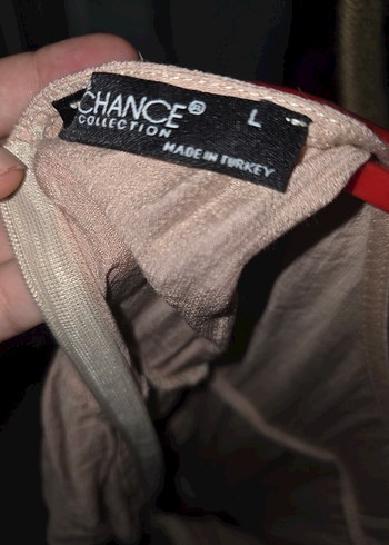 Bej Keten Midi Tulum - Görsel 4