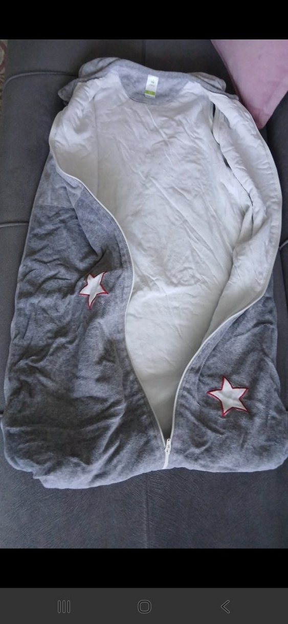 Gri Nakışlı Mickey Mouse Çocuk Uyku Tulumu - Görsel 4