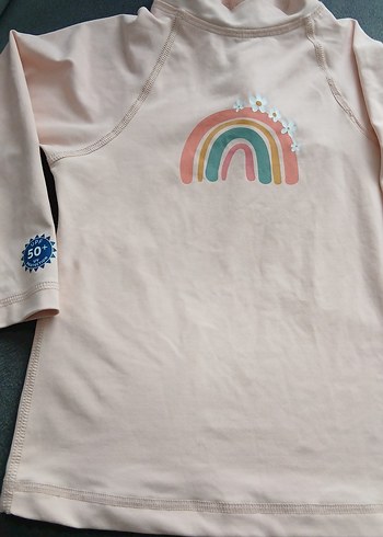 uzun kollu kız çocuk mayo üst 9 - Görsel 2