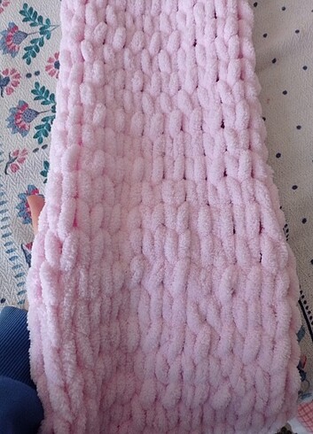 Puffy atkı pembe