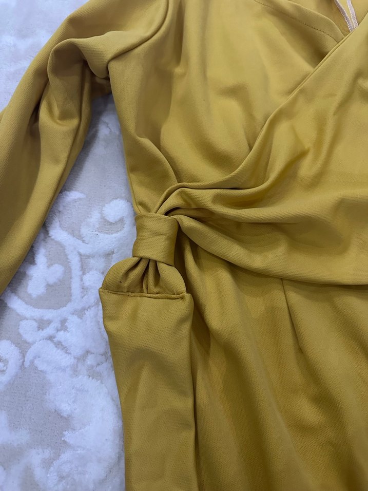 Midi Bohem Elbise - Görsel 2