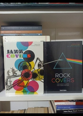 Rock Covers ve Jazz Covers Taschen 40th Ingilizce Sanat Kitap