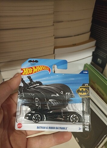 Batman & Robin Batmobile Hotwheels Koleksiyon Arac