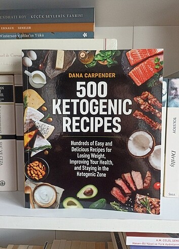 500 Ketogenic Recipes Keto Diyet Yemek Cookbook Ingilizce