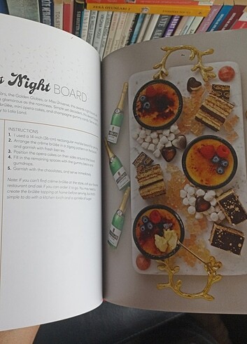 Dessert Boards Tatli Tariflerini Cookbook Yemek Ingilizce