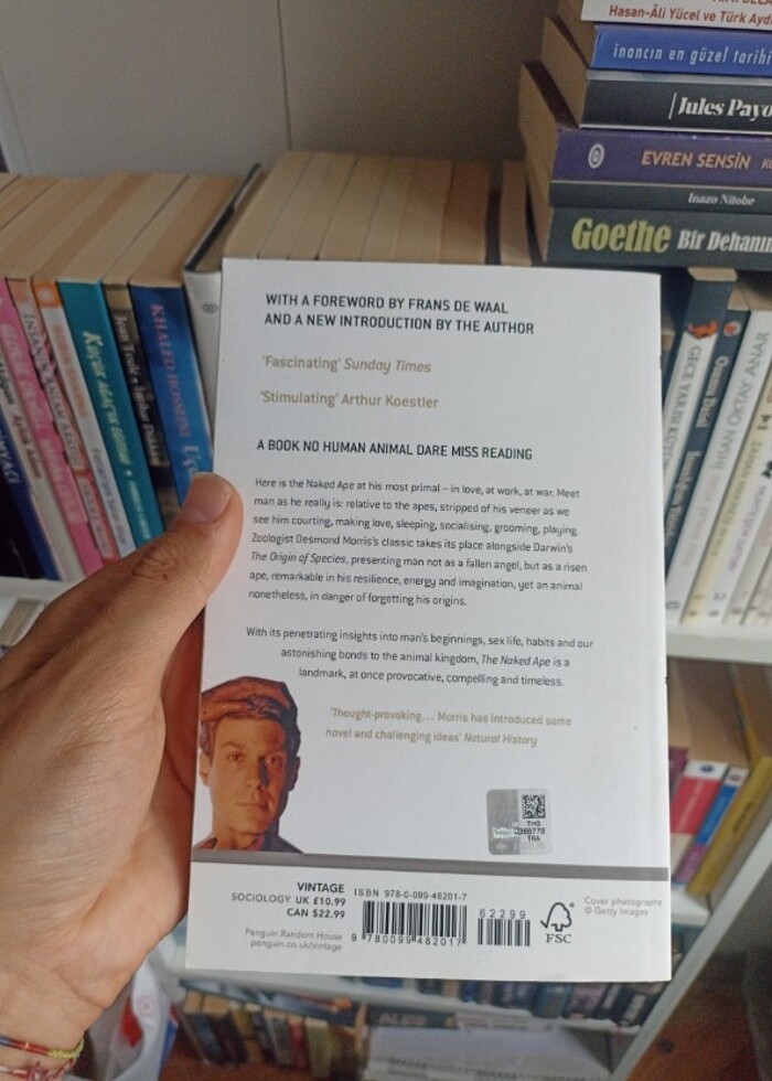 Desmond Morris - The Naked Ape , Ingilizce , Bilim , Science , - Görsel 2