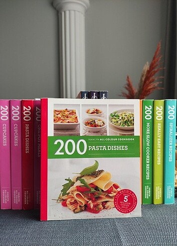 200 Pasta Dishes Cookbook , Yemek Tarif Ingilizce 