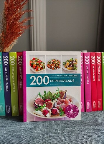 200 Super Salads Cookbook , Yemek Ingilizce Tarif
