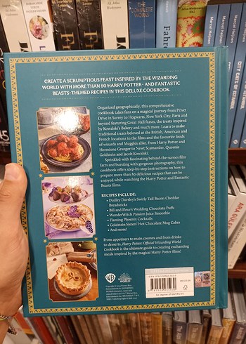 Beden Harry Potter Resmi Yemek Kitabı Ingilizce Tarif Kitap Cookbook
