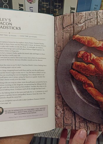 Beden Renk Harry Potter Resmi Yemek Kitabı Ingilizce Tarif Kitap Cookbook