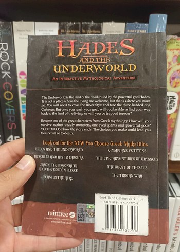 Hades ve Yeraltı Dünyası - Etkileşimli Mitoloji Ingilizce Kitap - Görsel 3